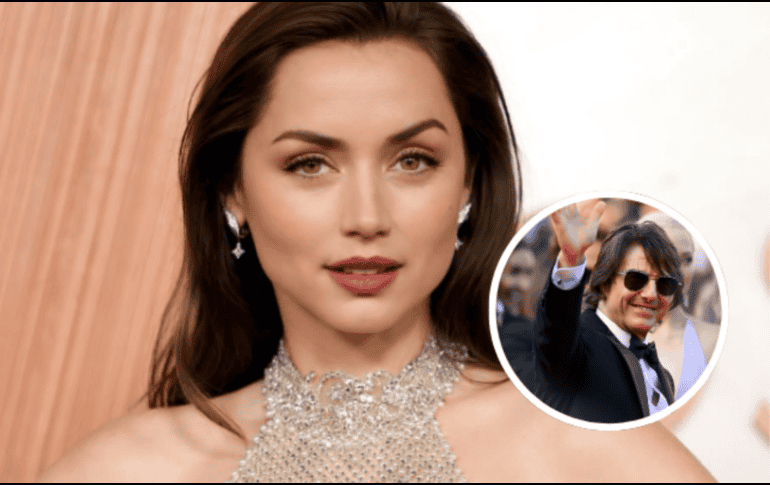 La actriz cubana se esta tomando con calma conocer al famoso actor y niega tener una relación sentimental con él. ESPECIAL / INSTAGRA / @ana_d_armas / @tomcruise