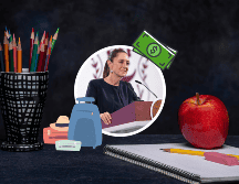 La presidenta anunció que se otorgará un aumento de sueldo y de vacaciones a los docentes del país, en reconocimiento de su labor. ESPECIAL/ SUN