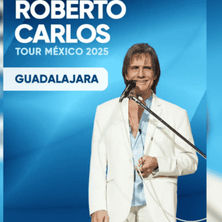 Estos son los precios de los boletos para Roberto Carlos en la Arena Guadalajara