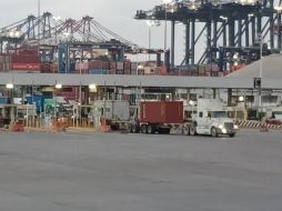 La dependencia solicitó a los transportistas iniciar con el envío de unidades a partir de la hora señalada. ESPECIAL