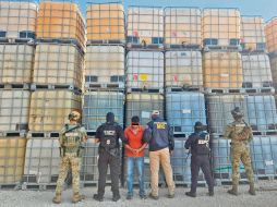 En el operativo las autoridades aprehendieron a un hombre. ESPECIAL