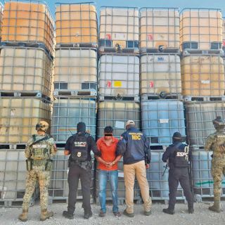 Incautan más de un millón de litros de hidrocarburo