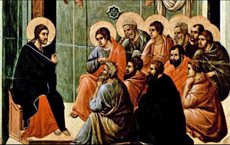 «Les doy un mandamiento nuevo: que se amen los unos a los otros, como yo los he amado». WIKIPEDIA/«Discurso de Despedida», de Duccio
