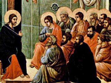 «Les doy un mandamiento nuevo: que se amen los unos a los otros, como yo los he amado». WIKIPEDIA/«Discurso de Despedida», de Duccio
