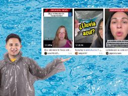 En las últimas semanas, residentes de diversos puntos de Estados Unidos, especialmente en estados como California y Texas, han reportado un fenómeno atmosférico tan inusual como inquietante: la caída de lluvia con un tinte azul.  ESPECIAL