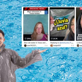 Reportan caída de lluvia azul en California y Texas, ésta es la explicación (VIDEO)