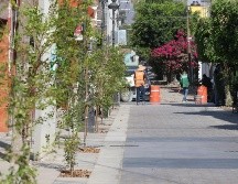 El alcalde de Tlajomulco inauguró la primera etapa de la renovación de la calle Emilio Carranza en Santa Cruz de las Flores. CORTESÍA.