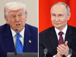 El presidente de Estados Unidos, Donald Trump, y el mandatario ruso, Vladímir Putin, en una imagen combinada de archivo. AP / ARCHIVO