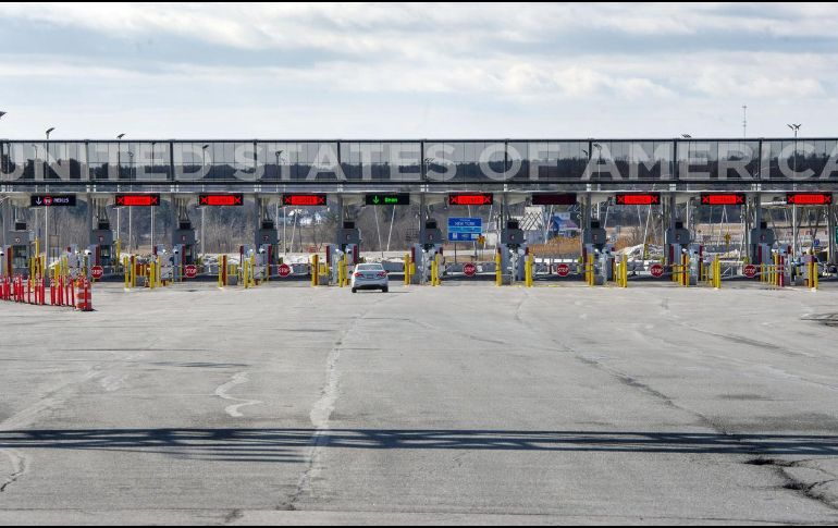 Las declaraciones del director del FBI sugieren que la cooperación de México con el gobierno estadounidense no se equipara con la que Canadá ha manifestado. En la imagen, la frontera de EU con Canadá. AP/ARCHIVO