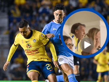 Emilio Azcárraga Jean, presidente de Grupo Televisa y dueño del América, asistió al partido entre Cruz Azul y América en la semifinal Clausura 2025. IMAGO7/ARCHIVO/ X/ ESPECIAL