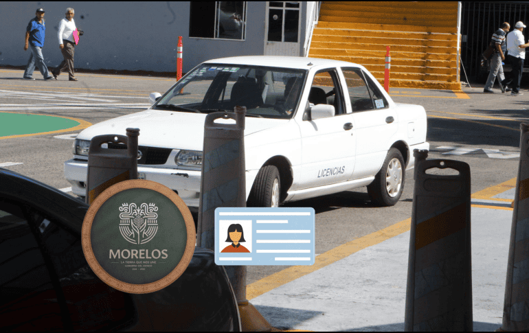 Si vives en el Estado de Morelos podrás obtener tu licencia de conducir permanente. INF/ARCHIVO