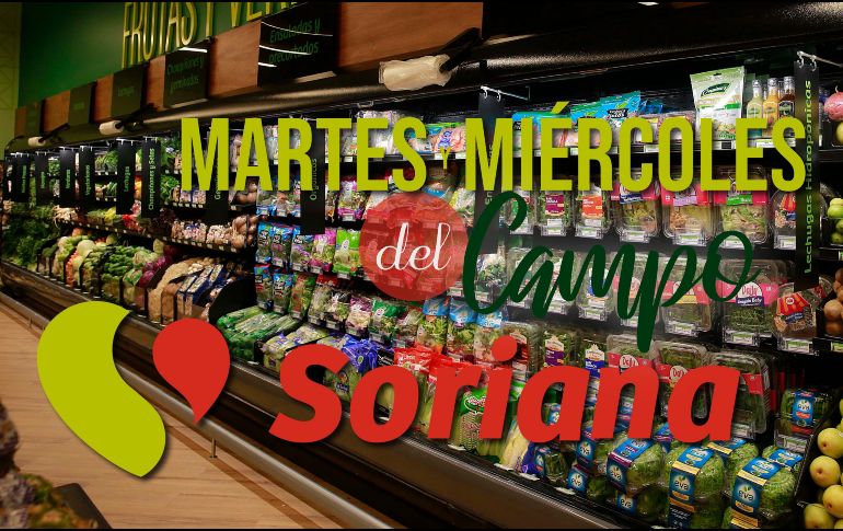 Estas son las ofertas para hoy y mañana dentro del Martes y Miércoles del Campo en Soriana. EL INFORMADOR / ARCHIVO