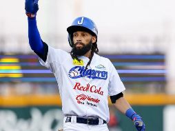 El estadounidense Billy Hamilton se había perdido los más recientes juegos de Jalisco. INSTAGRAM / @Charrosbeisbol