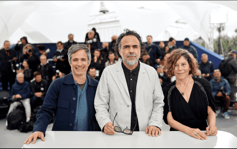 La proyección se llevó a cabo en la Sala Agnès Varda y contó con la presencia del director Alejandro González Iñárritu y del actor Gael García Bernal.EFE