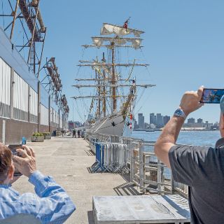 Piloto de EU maniobraba el buque escuela: Semar
