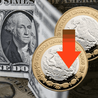 Peso mexicano PIERDE su fuerza frente al dólar; así se cotiza HOY miércoles