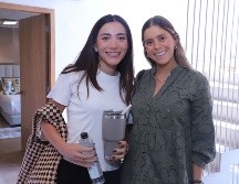 Adriana Briseño y Daniela Silva en la masterclass de Doble Altura. GENTE BIEN JALISCO / C. Jimeno