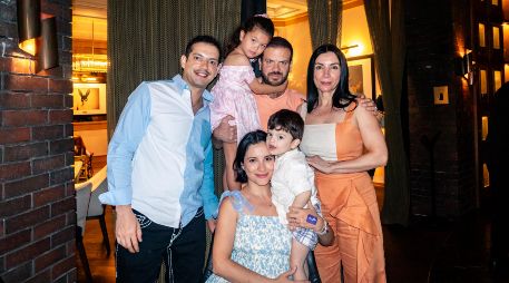 Adrián García, Ximena Cuevas, Rodrigo Cuevas, Alicia Pulido, Alicia Pulido y Rodrigo Cuevas. GENTE BIEN JALISCO / A. Rodríguez