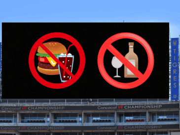 Esta modificación a la ley buscará evitar que los menores de edad observen en los estadios anuncios de alcohol o comida chatarra. IMAGO7/ARCHIVO