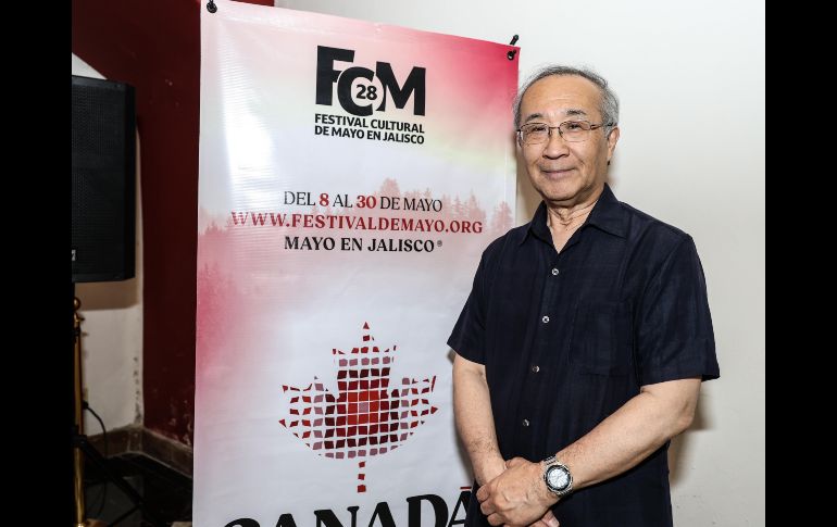 Toshiyuki Shimada, quien ha dirigido orquestas como la Sinfónica de Yale y la de Portland, regresa a Guadalajara con entusiasmo. EL INFORMADOR/ A. Navarro.