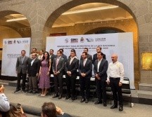 El evento se realizó en la Ciudad de México, donde se dieron cita alcaldes de distintas regiones del país, así como senadores y autoridades federales. CORTESÍA.