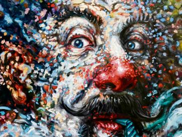 El artista plástico José Luis Malo presenta 10 obras inéditas con un estilo expresionista y realista. ESPECIAL