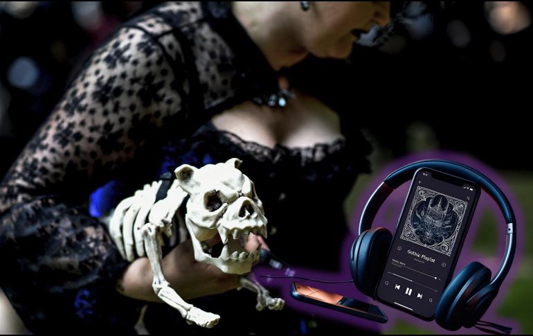 El Día Mundial del Gótico es más que una celebración a la estética: es también una oportunidad para el amplio mundo musical que representa a esta identidad. ESPECIAL / EFE y CANVA