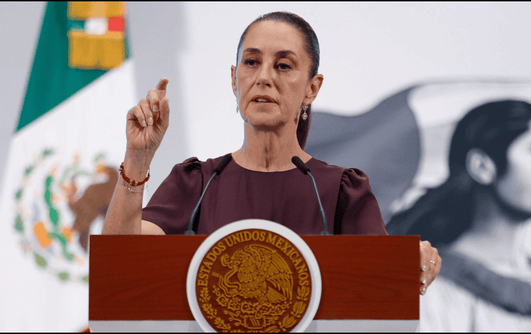 Claudia Sheinbaum destacó que la conversación no será la última, pues deberán seguir hablando con Trump de temas comerciales y aranceles. SUN / D. S. Sánchez