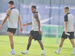 En su tercera temporada en el conjunto azulgrana, Raphina ha sido una pieza fundamental en los planes del entrenador Hansi Flick para conseguir el triplete nacional. AFP / ARCHIVO