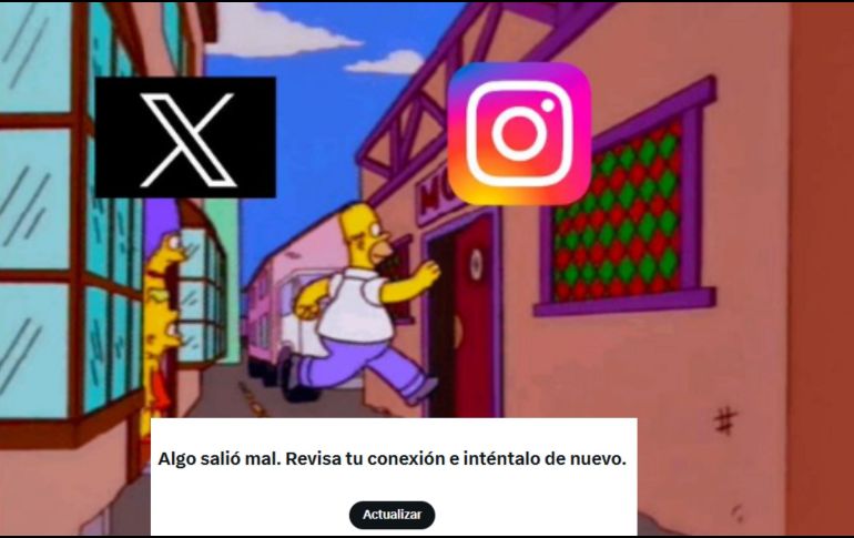 Según el sitio web, la plataforma X, propiedad del empresario Elon Musk, arroja error en la carga, en la conexión al servidor y al iniciar sesión. ESPECIAL