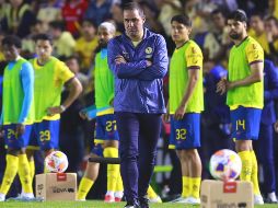 En la conferencia de prensa después del partido, Jardine prefirió no hablar del trabajo de los árbitros para evitar sanciones. EFE/S Gutiérrez