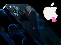 Donald Trump amenazó con imponer un arancel a Apple hoy por la mañana a través de Truth Social. EFE / ARCHIVO