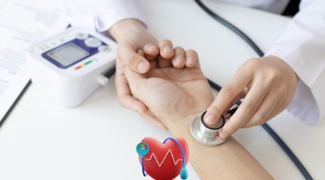 La presión arterial es la fuerza que la sangre ejerce sobre las paredes de las arterias mientras el corazón la impulsa. ESPECIAL / CANVA