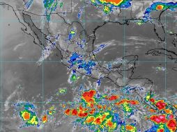 Esta previsión es para las próximas 48 horas frente a las costas de Oaxaca, Guerrero y Michoacán. ESPECIAL / SMN