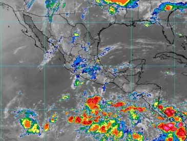 Esta previsión es para las próximas 48 horas frente a las costas de Oaxaca, Guerrero y Michoacán. ESPECIAL / SMN