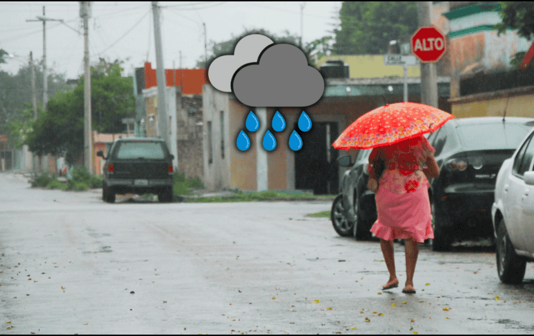 Las lluvias fuertes a muy fuertes podrían generar encharcamientos, inundaciones y deslaves, así como incremento en los niveles de ríos y arroyos. NTX / ARCHIVO