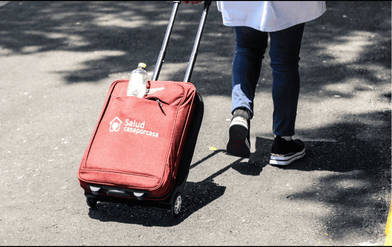 Ariadna Montiel, titular de la Secretaría del Bienestar, destacó la importancia de la coordinación con todo el sector salud. EL INFORMADOR/A. NAVARRO