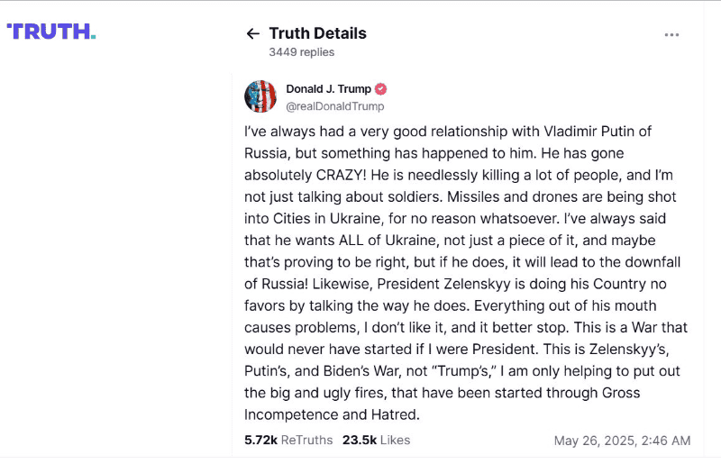 ESPECIAL/Truth Social