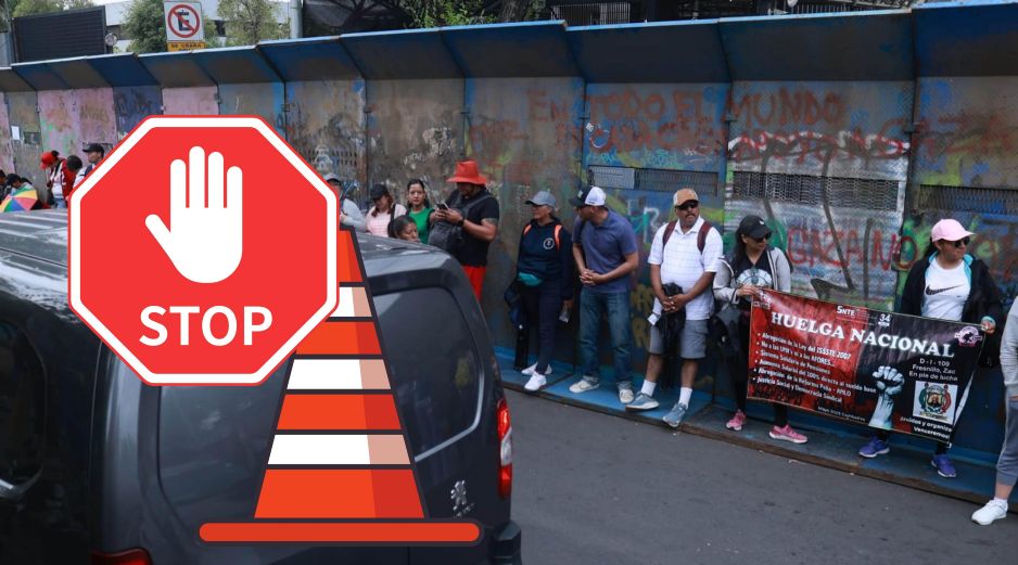 No solo la CNTE se manifestará hoy en las calles de la Ciudad de México; muchos otros colectivos tendrán actividades hoy. SUN / F. Rojas