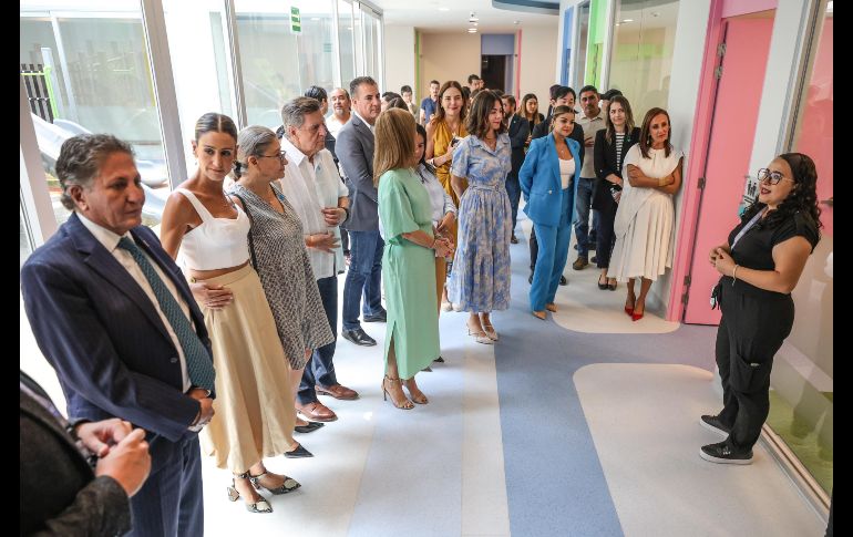 Con una inversión de 165 millones de pesos, el Centro de Autismo Sur se suma al primer centro de atención del municipio. EL INFORMADOR/ A. Navarro.