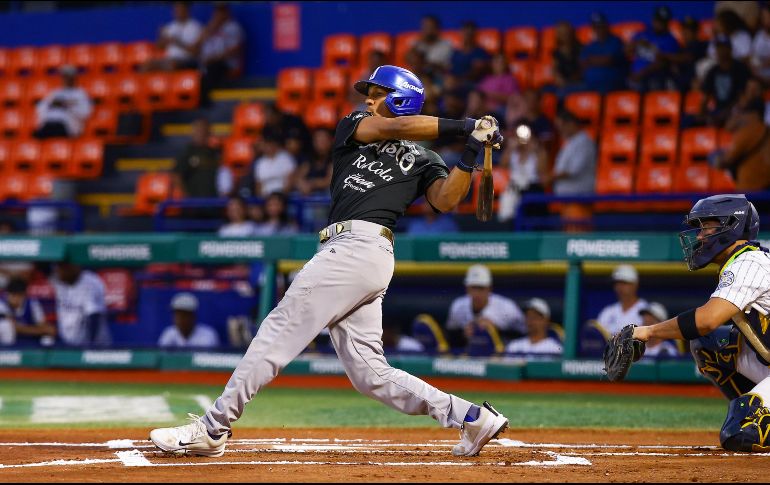 Johneshwy Fargas volvió a la titularidad tras una lesión con un jonrón de dos carreras que puso en ventaja a Jalisco. CORTESÍA/Charros de Jalisco