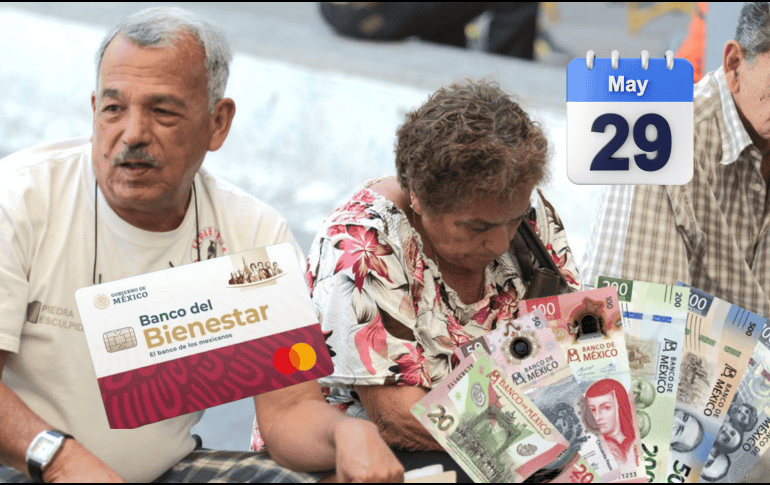 La Pensión Bienestar entrega a las y los beneficiarios un apoyo económico de 6 mil 200 pesos bimestrales. EL INFORMADOR/ ARCHIVO