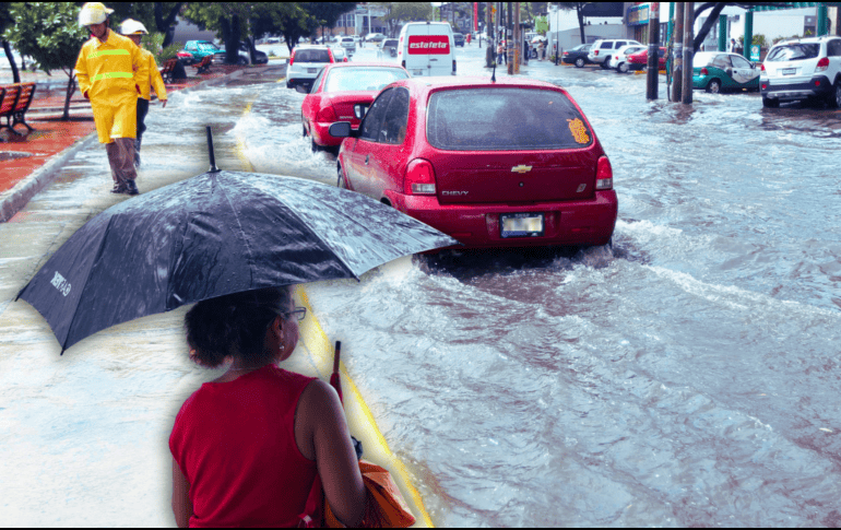 El temporal de lluvias arranca cuando, por ejemplo, se registran tres días consecutivos de precipitaciones en al menos la mitad de las estaciones meteorológicas del IAM.  EL INFORMADOR / ARCHIVO
