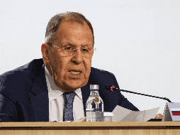 Serguéi Lavrov, ministro de Exteriores ruso. Según las filtraciones a la prensa, las principales demandas de Rusia aludirían a la suspensión de armamento occidental a Kiev, que renunciaría al ingreso a la OTAN. EFE / M. Shipenkov