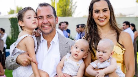Familia Ruiz Velasco Jiménez. GENTE BIEN JALISCO / A. Rodríguez