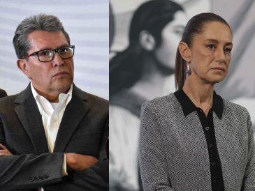 La Presidenta Claudia Sheinbaum afirmó que ahora está trabajando junto con Ricardo Monreal en beneficio de la transformación de México. SUN / C. Mejía / ARCHIVO