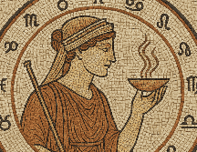 Medita tu carta y honra tu destino, mortal, que los vientos de Delfos te acompañen hasta la próxima luna muerta. ESPECIAL / ChatGPT