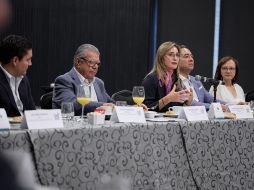 El presidente de la Fundación GDL 500, José Palacios Jiménez, presentó los tres proyectos que considera primordiales y urgentes a realizar en la entidad. CORTESÍA.