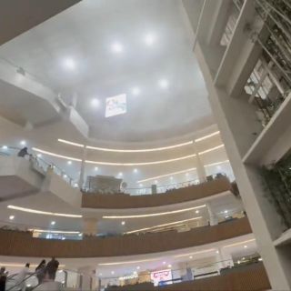 Desalojan Plaza "Portal San Ángel" por conato de incendio