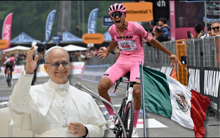 El pelotón, incluido Isaac Del Toro, 